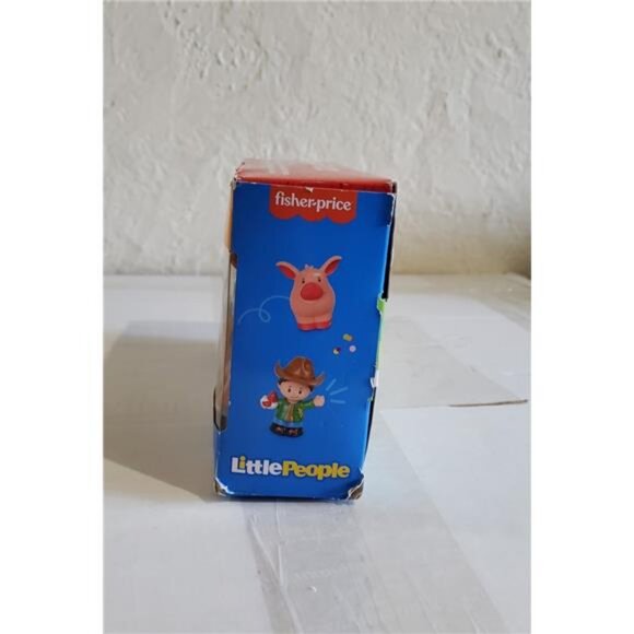 Fisher-Price Little People Farmer & Animals Figure Pack – Cow Pig Chicken Sheep - Picture 3 of 5